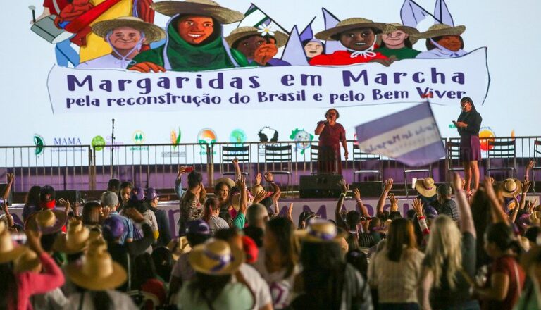 Marcha das Margaridas retorna a Brasília com expectativa de mais de 100 mil mulheres de todo o Brasil