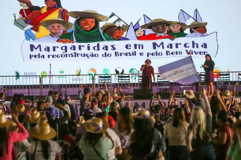 Marcha das Margaridas retorna a Brasília com expectativa de mais de 100 mil mulheres de todo o Brasil