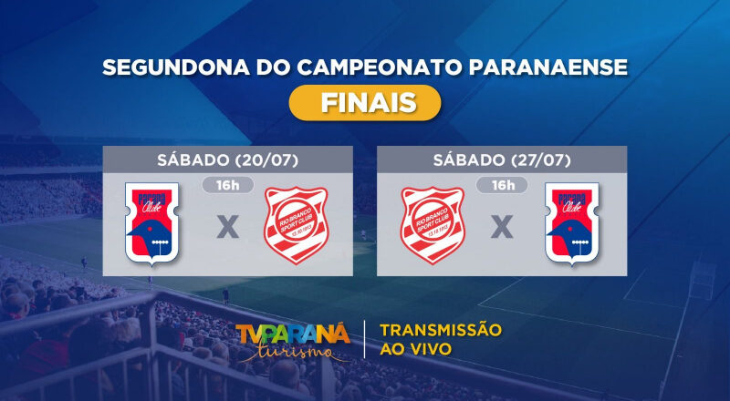 TV Paraná Turismo transmite final da 2ª Divisão entre Paraná e Rio Branco