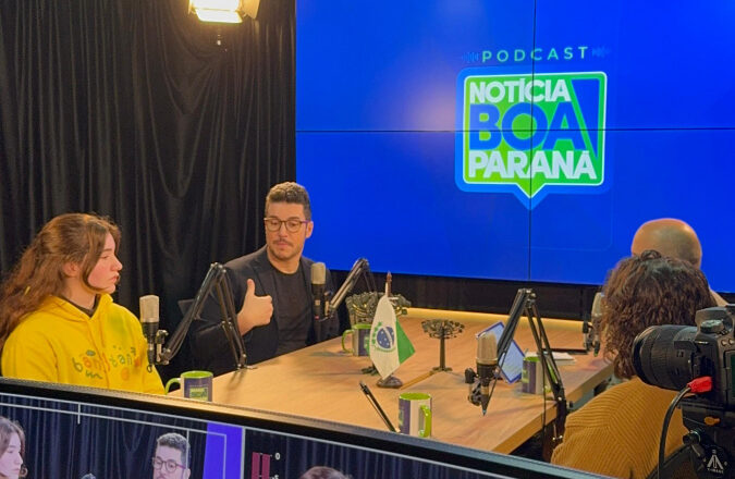 Ganhando o Mundo é tema do podcast Notícia Boa Paraná desta semana